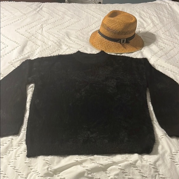 Not known Sweaters - Classic Black Crew Neck Sweater